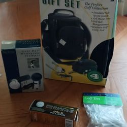 Golf Bag Carrying Case Pinnacle Balls ,T's ,Monogram Stamper 