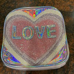 Girls Pink Heart Lunchbox