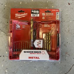 Milwaukee drillbit set