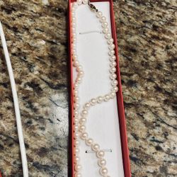 Authentic Akoya Pearl Necklace 