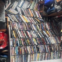 DVD COLLECTION (484) DVD’S  (6) VHS LOT FOR SALE 500 OBO