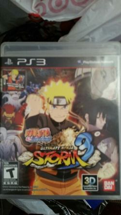 Naruto ultimate ninja storm 3 PS3