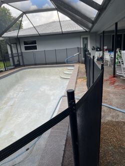 Pool fence