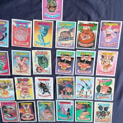 1986,87,88 GarBage pail kids card bundle 