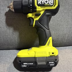 Ryobi 1/2” drill with battery 