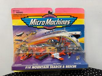 Micro Machines #14 Mountain Search & Rescue Set