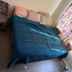 King size bed  frame