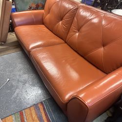 Great condition leather Couch. 