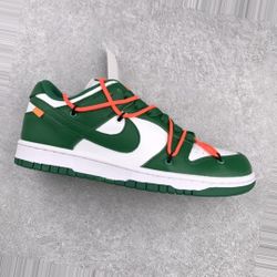 Nike Dunk Low Off White Pine Green 8