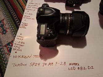 Nikon 750D Camera