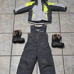 Snow Pants 2T, Snow Jacket 2T, Snow Boats 6