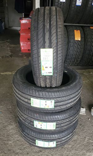 Photo 225/55/17 new 4 tires for $340 with balance and installation we also finance {contact info removed} Dorian 7637 airline dr houston TX 77037