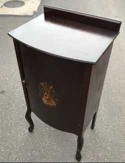 Antique musical cabinet