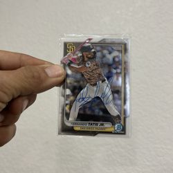 signed full auto fernando tatis jr asking 