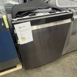 LG 24 in. PrintProof Black Stainless Steel Top Control Smart Dishwasher 