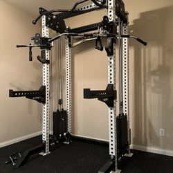 Vesta Fitness PRO SERIES 2-1 Ultimate Half Rack Functional Trainer/Gym Equipment/ Home Gym/ Fitness/ FREE DELIVERY 🚚 