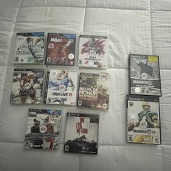 PS3 With 10 Games