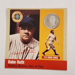 Babe Ruth “Legends Of Baseball” 500 HR Club Coin