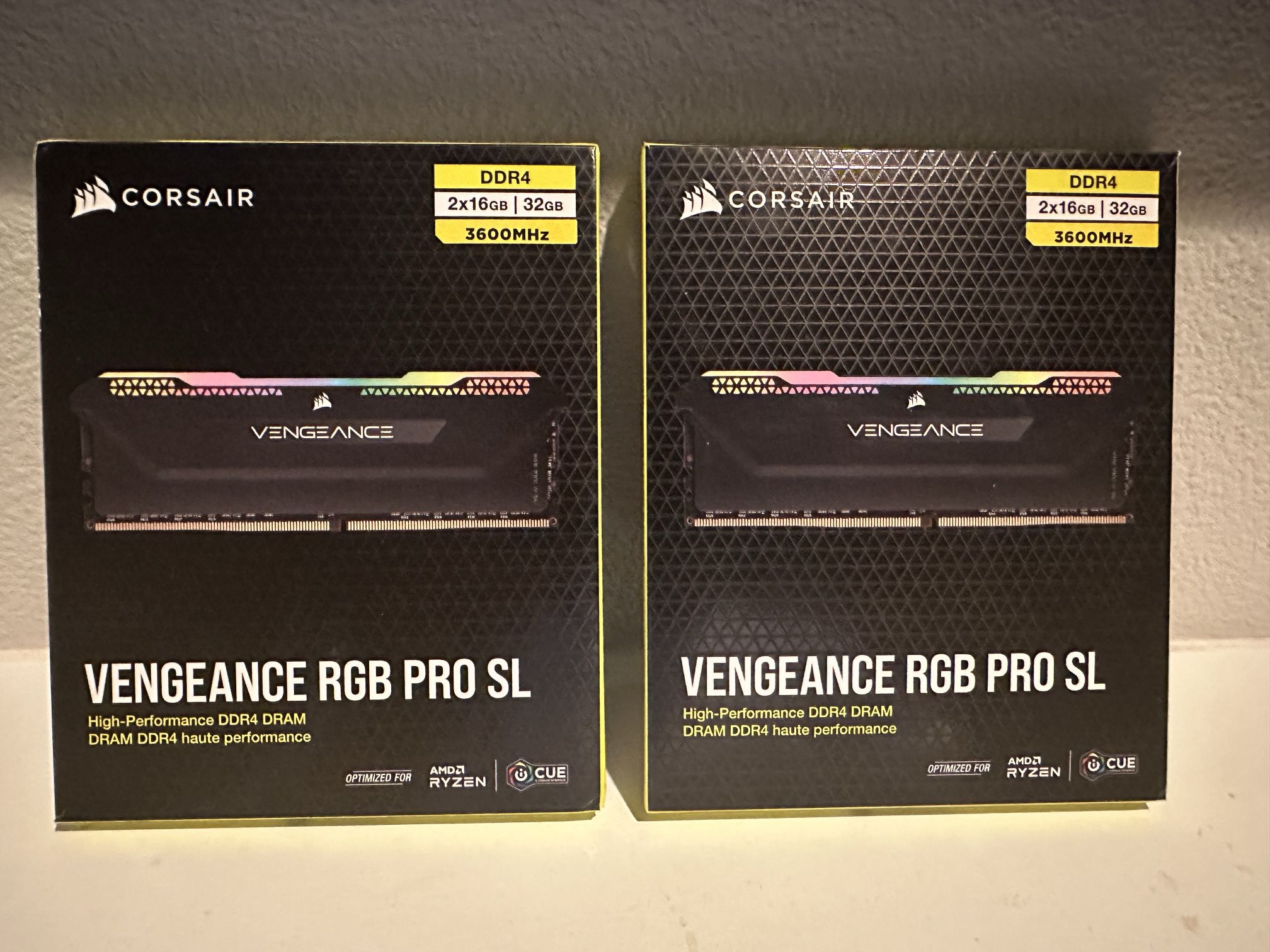 Cosair Vengeance RGB Pro SL 64GB DDR4 3600MHz