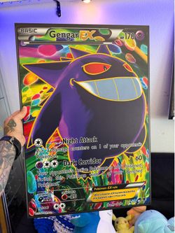 Gengar EX Pokemon Jumbo Card Wall Art