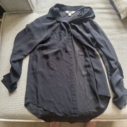Black Bottom Up Blouse