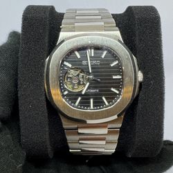 Sēiko NH35 Nautilus Mod Watch Men’s 40mm Automatic Movement