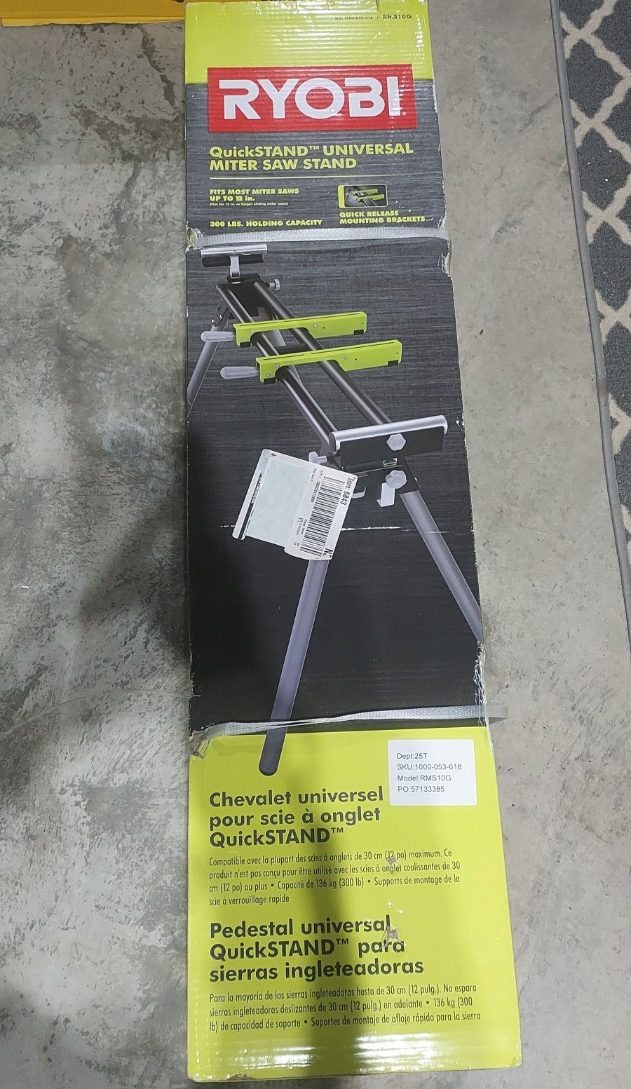 Ryobi Universal Miter Saw Stand 