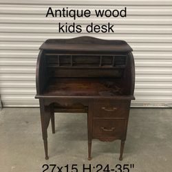 Antique Desk Vanity 