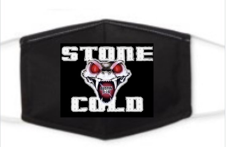 Stone Cold Decretive Face Mask