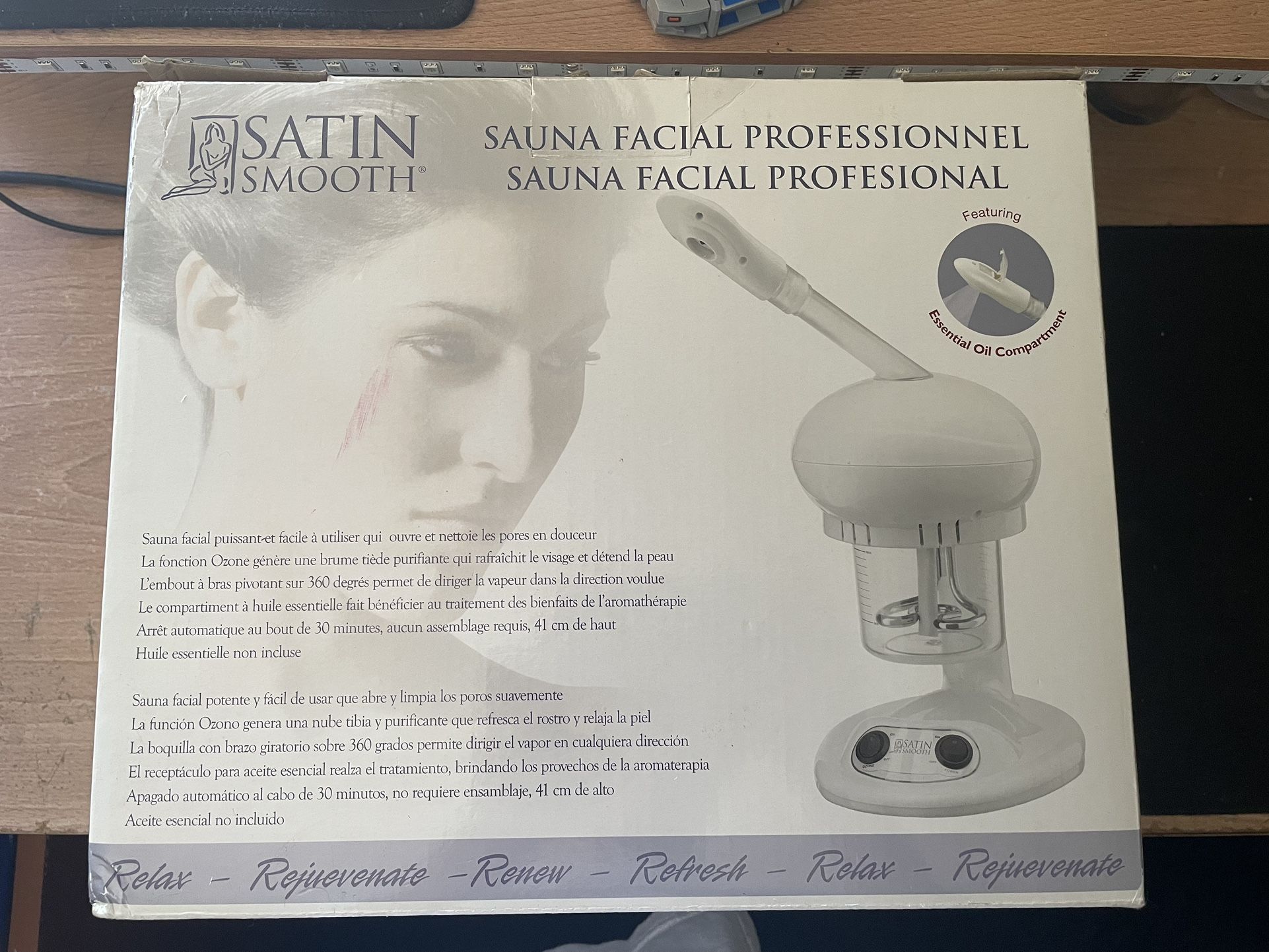 Satin Smooth Professional portable Mini Facial Steamer