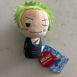 Roronoa Zoro plush toy. ROUND1 Exclusive! 