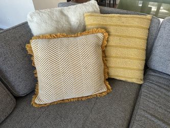 Lot Of 3 Throw Cushions 