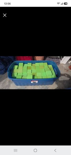 100+ Foam blocks