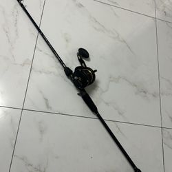 Penn Fathom 15 On A Star Rod Plasma 2 