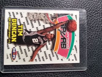 Tim Duncan rookie card
