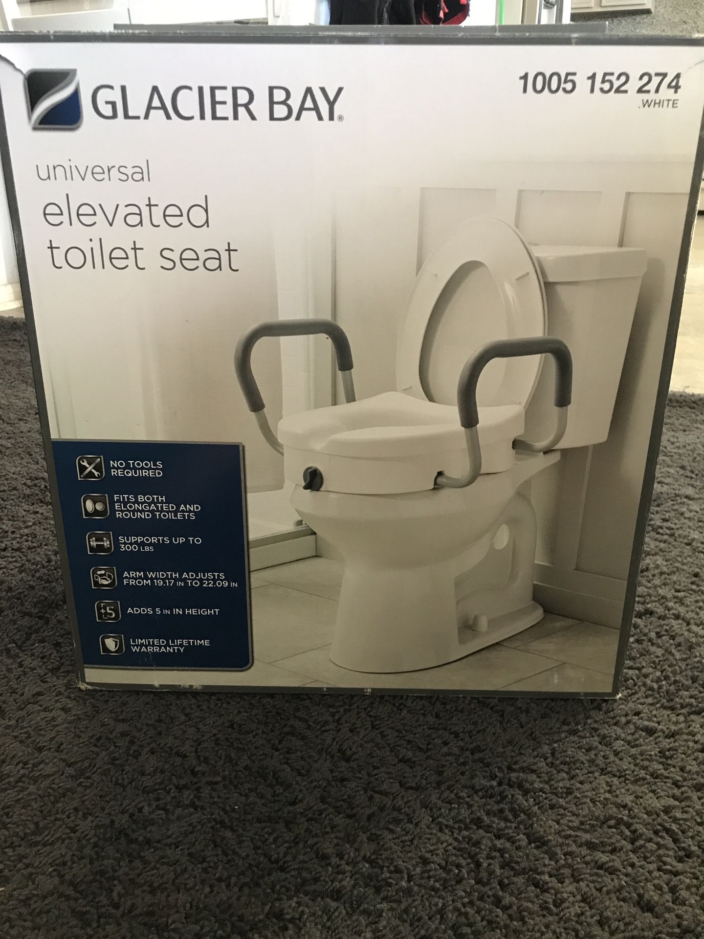Raised Toilet Seat 