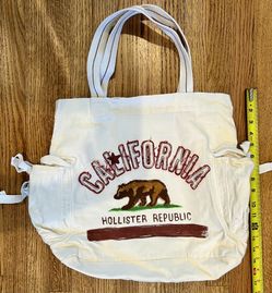 Hollister Bag with Pockets - White 