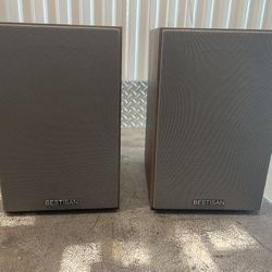 Par de Bocinas BESTISAN Bluetooth / Aux – Excelente Sonido – Como Nuevas 