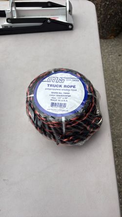 Truck rope