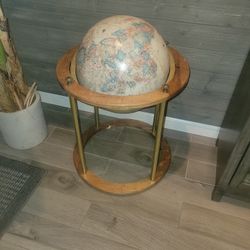 Vintage 1989s Repogle Globe with Stand Charish