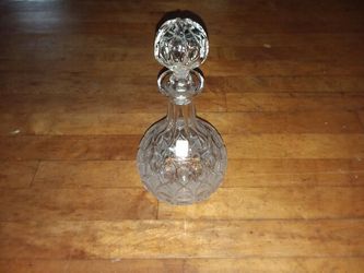 Vintage Nachtmann bleikristall crystal decanter