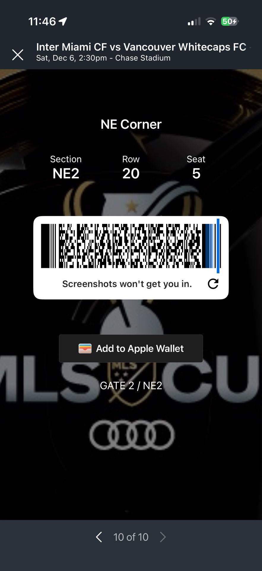 Into Miami VS Vancouver