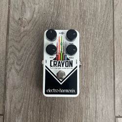 Electro-Harmonix Crayon Full-Range Overdrive Guitar Pedal