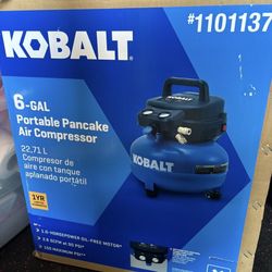 Kobalt Air compressor 6gal