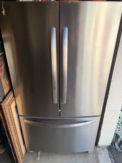 Frigidaire stainless steel over under refrigerator
