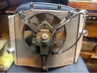 Zx6-R radiator zx6-r fan radiator 2009-2012 Kawasaki