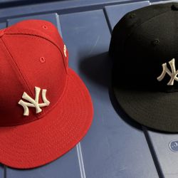 Fitted Hats Size 7 1/2