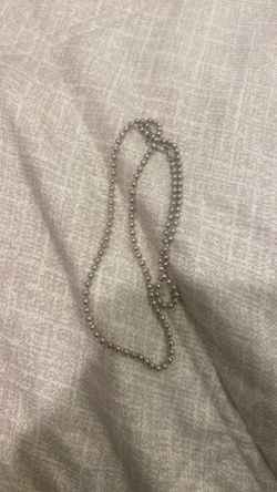 Sterling silver mexico ball chain, light