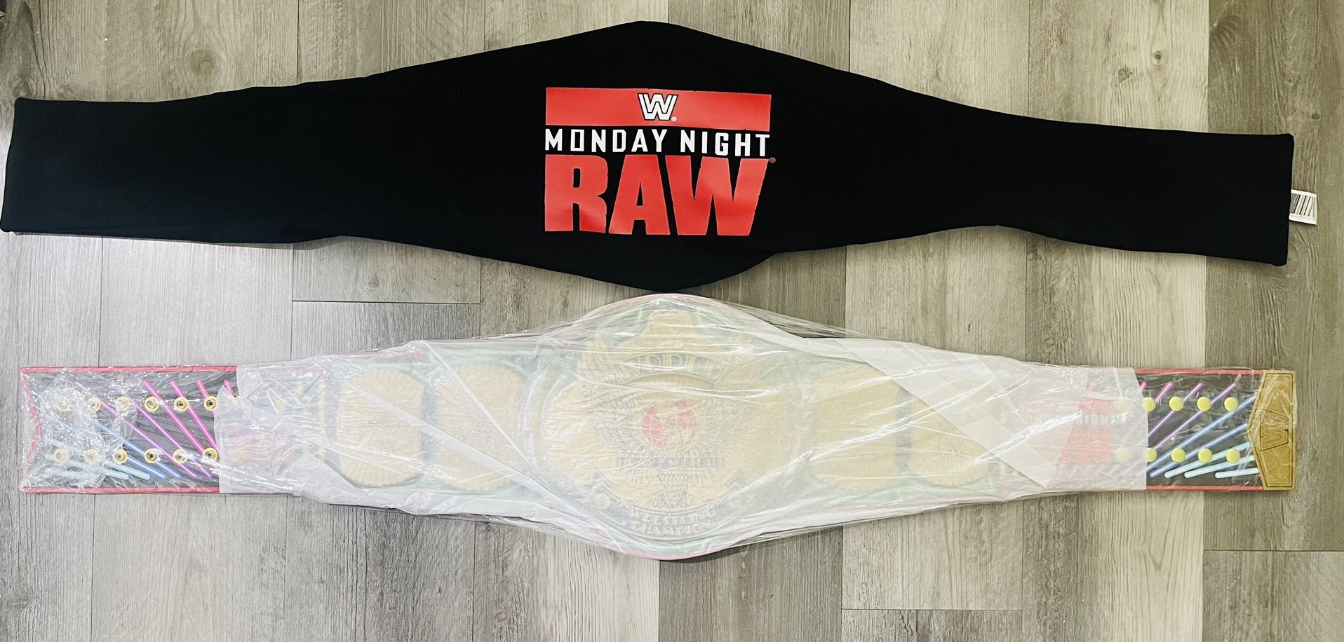 WWE WWF MONDAY NIGHT RAW 30TH ANNIVERSARY CHAMPIONSHIP BELT WINGED EAGLE 3 Of 30