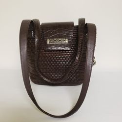 Brighton Leather vtg Handbag